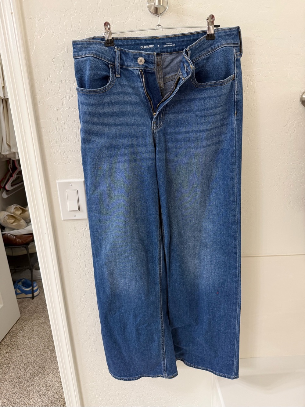 Old Navy Women's Boyfriend Jeans - Medium Blue Wash